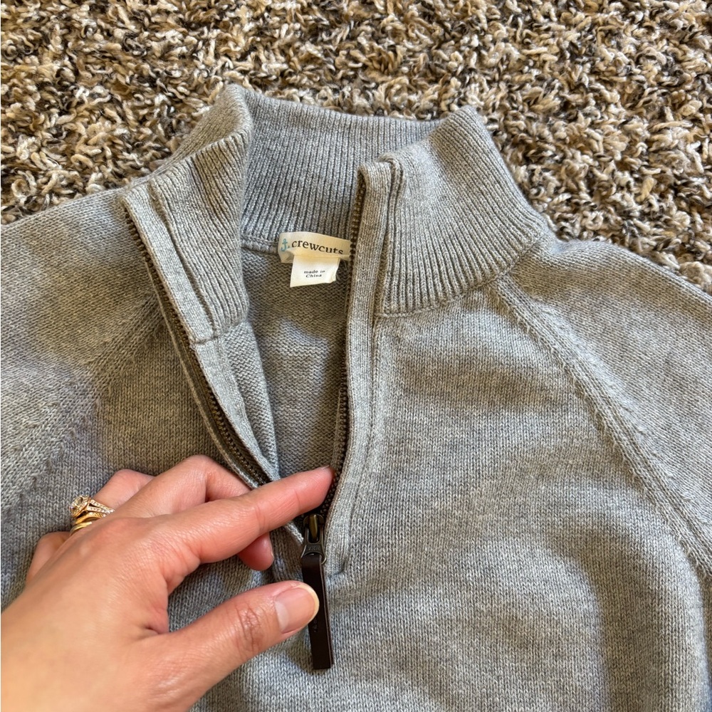 Crewcuts Gray Kids Sweater - Picture 2 of 3